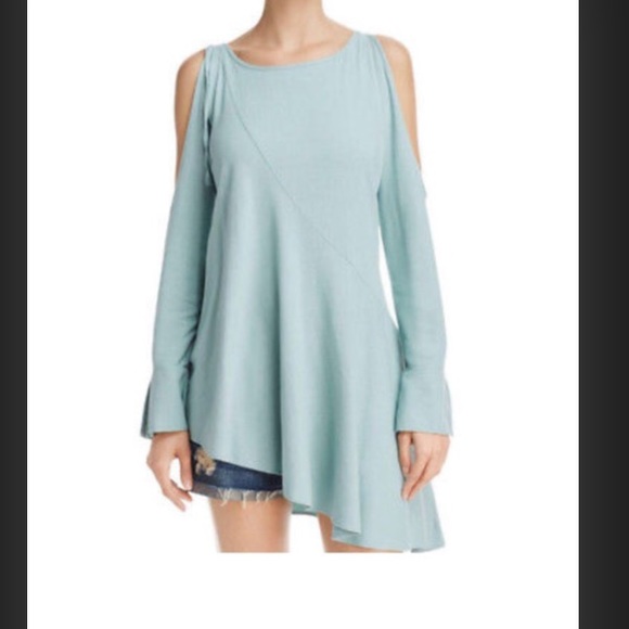 Free people clear skies cold shoulder tunic dress - Picture 1 of 8